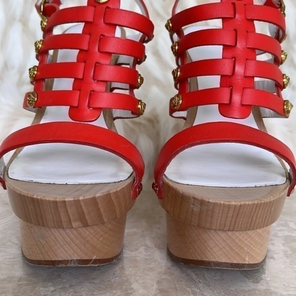 VERSACE‎ leather and wood high authentic​